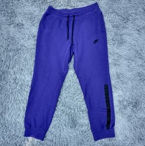 Women's Purple Nike Drawstring Jogger Sweatpants